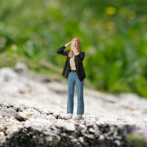 1/64 Figuras De Pessoas Artesanato Coleção Mesa