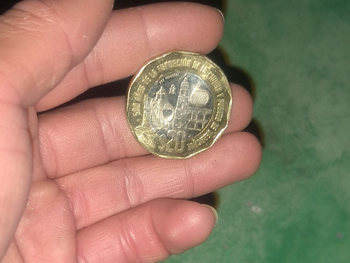 Moneda Conmemorativa 500 Años Veracruz  1519-2019 