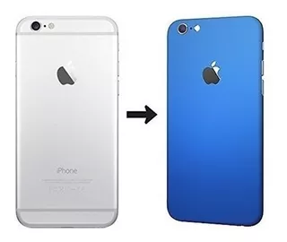 Funda Adhesiva Skin Colores Trasero iPhone 6 6s 7 8 Plus