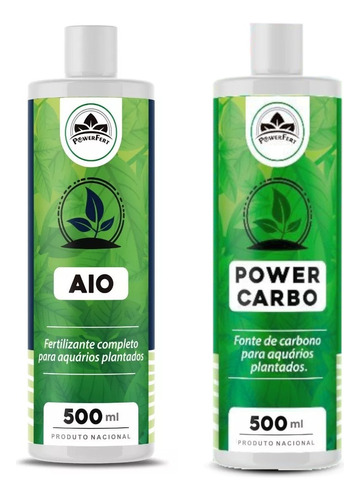 Fertilizante Powerfert All In One + Carbon Co2 Líquido 500ml