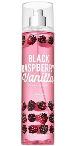 Splash Black Rasberry Vanilla De Bath And Body Works