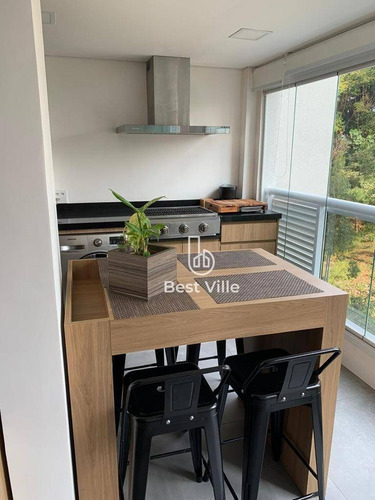 Imagem 17 de 30 de Apartamento Á Venda 68m² De Área Útil, No Edifício Glass Alphaville, Em Alphaville Barueri- Sp. 02 Dormitórios. - Ap0193