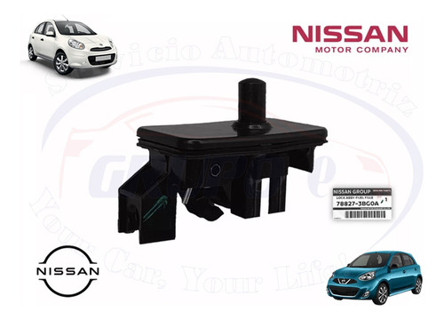 Seguro Tapa Gasolina March 2012 2013 2014 2015 2016 Nissan