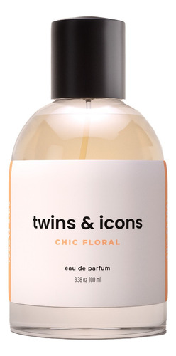 Perfume Para Mujer Fragancia Chic Floral 100ml Twins & Icons