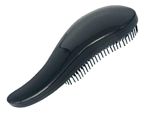 Cepillo De Pelo Universal Desenmarañado Salón Negro Negro