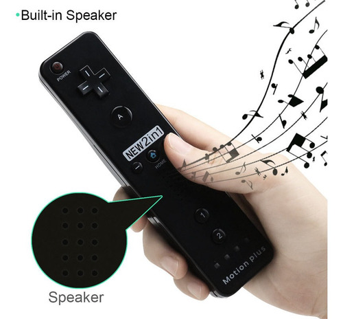 Mando A Distancia Inalámbrico Integrado Motion Plus Para Wii