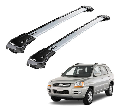 Rack  De Teto Kia Sportage 1994 A 2009 Thule Edge 9582