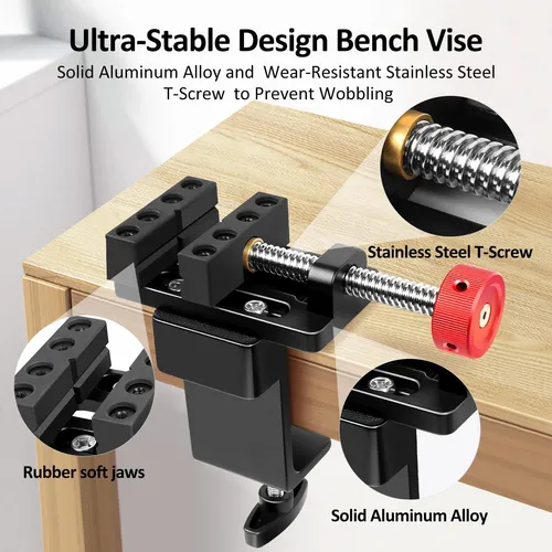 Mini Drill Press Vise-mini Mesa De Mesa Artymaster Para O