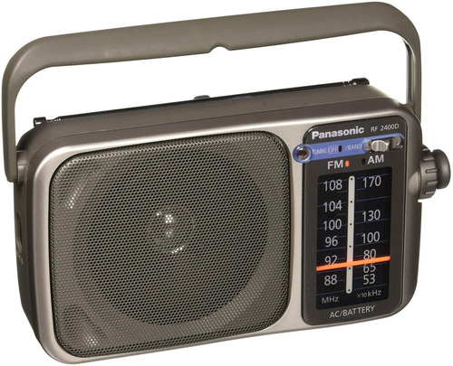 Panasonic Rf-2400 Radio Am / Fm, Plateado