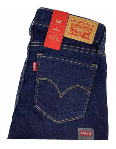 Jeans Levi's 711 Mujer Skinny Fit 0238 Look Trendy