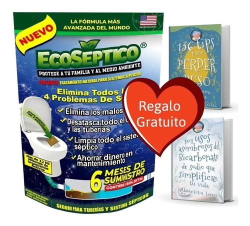 Imagen 3 de 10 de Tratamiento Natural Fosas Sépticas 18 Meses + Ebook Regalo