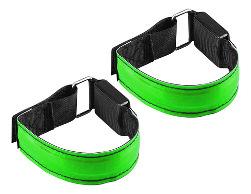 Brazalete Led Recargable Para Correr, Pulsera Usb, Seguridad