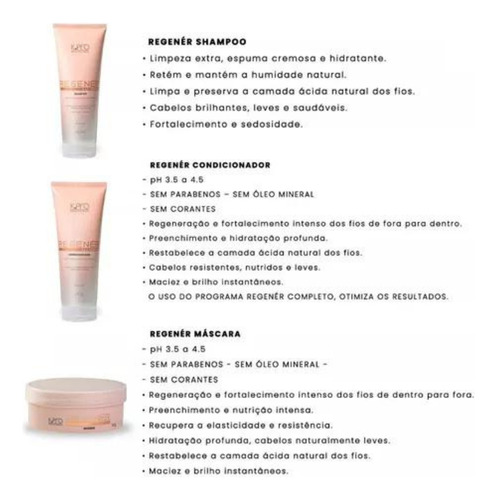 Kit Shampoo E Condicionador Kpro Regener Home Care Com Nota