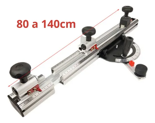 Guía De Ángulo Ajustable 80-140cm Para Sierra De Mesa