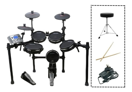 Carlsbro Bateria Electronica Csd400 3 Platillos Accesorios