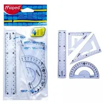 Comprar Set De Geometria X 4 Elementos De 15cm Maped 