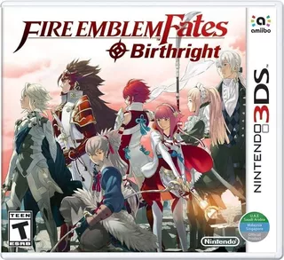 Jogo Fire Emblem Fates Birthright 3ds Fisico Novo Original