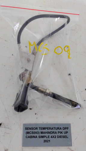 Sensor Temperatura Dpf Mahindra Pik Up Cabina Simple 4x2 (Usado)