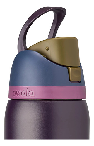 Owala Freesip 32oz Botella De Agua De Acero Inoxidable Neon Eclipse