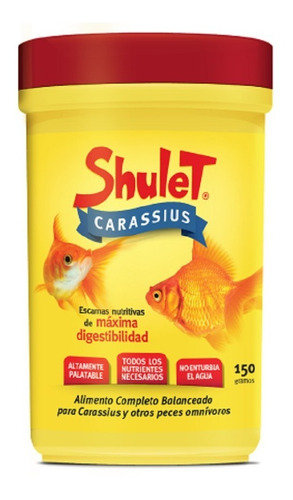 Shulet Carassius 150gr Escamas Peces Agua Fría