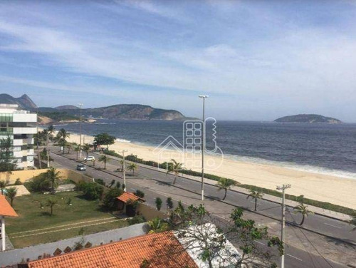 Cobertura Com 4 Dormitórios À Venda, 300 M² Por R$ 2.900.000,00 - Piratininga - Niterói/rj - Co0418