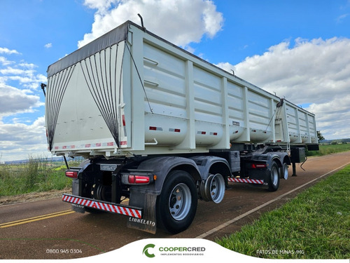 Carreta Bitrem Basculante Caçamba 2020 Librelato 25m³ 4 Eixo