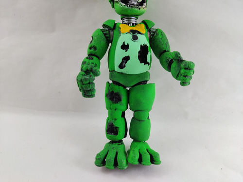 Five Nights Freddys Juguete Spring Bonnie Nigthmare Verde
