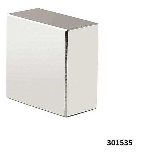 Imán De Bloque De Neodimio N52 40x40x20mm Super Fuerte W01
