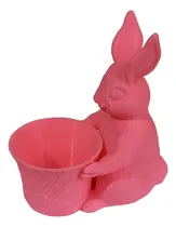 Comprar Conejo Con Canasta Pascuas\u002Fsoporte Porta Huevo\u002Fmaceta\u002Fadorno