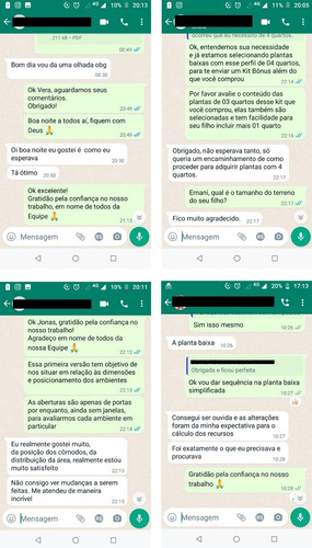 17 Planta Casas 3 Quartos Terreno 10x20 Metros