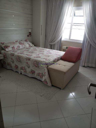 Imagem 4 de 15 de Apartamento Com 3 Dorms, Aparecida, Santos - R$ 640 Mil, Cod: 64088380 - V64088380
