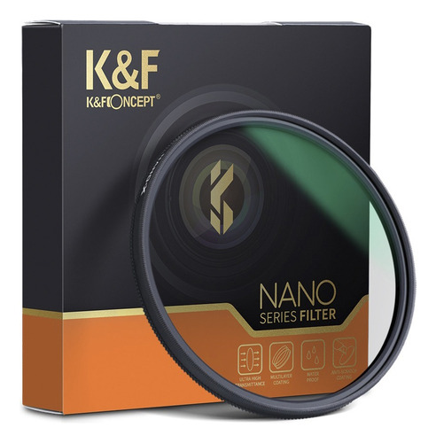 67mm - Filtro Polarizado Nano X Cpl  K&f Concept - Tienda 