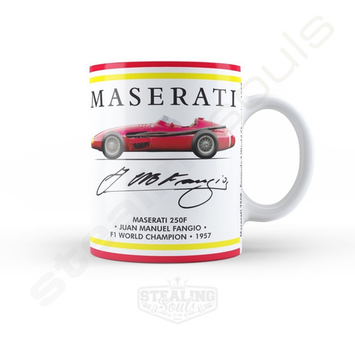 Taza | Juan Fangio | Maserati 250f | F1 World Champion 1957