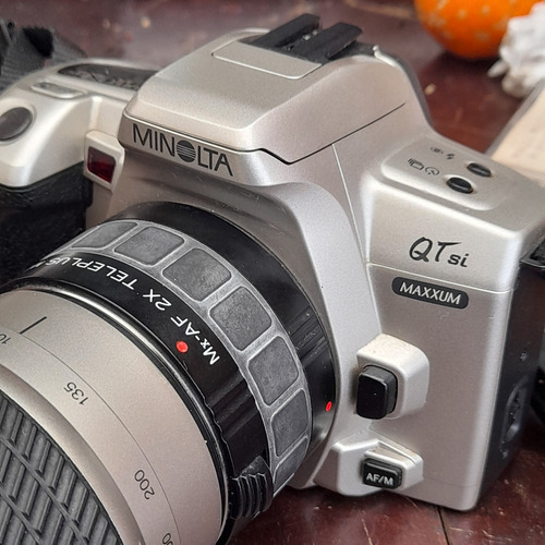 Imagem 2 de 9 de Câmera Fotográfica Minolta Qt Si Maxxum Analógica Sem Testar