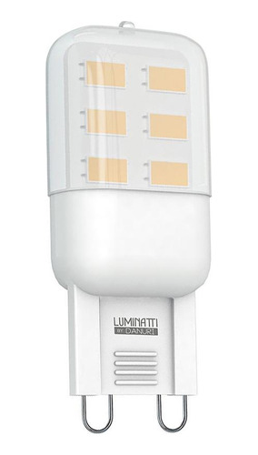 Lâmpada Halopin G9 2w 6000k Branco Bivolt Lm511 Luminatti