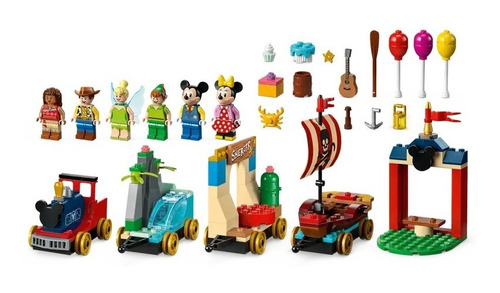 Lego 43212 Tren Homenaje A Disney