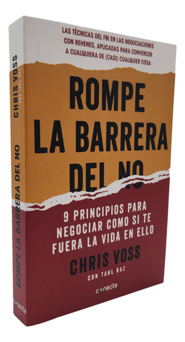 Rompe La Barrera Del No - Chris Voss