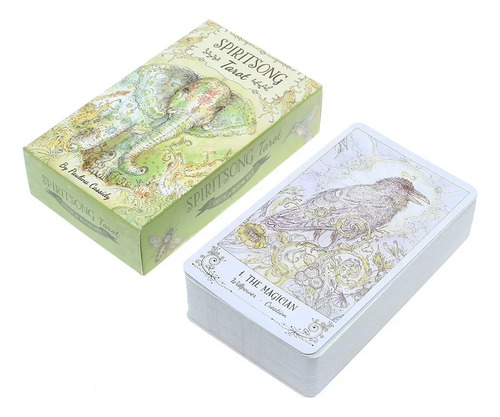 Cartas De Tarô Spiritsong A 78 Visions English Deck Oracle