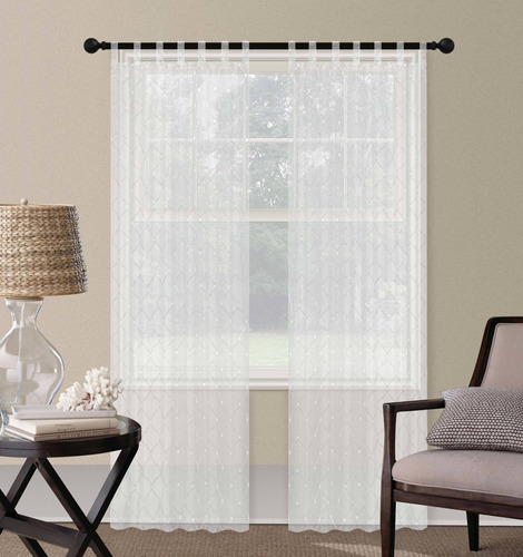 Cortinas Voile Premium Con 2 Paños Varios Modelos Haussman