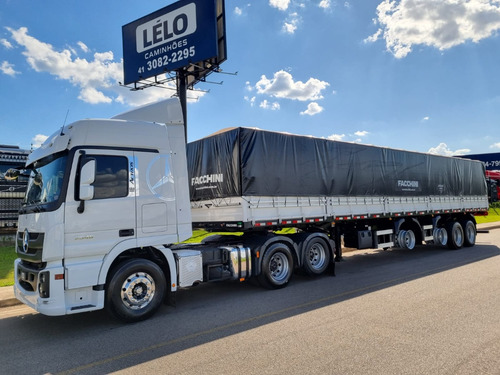 Mb Actros 2546 6x2 Ano 18 Aut + 4 Eixo 0km Facchini 14 X 2mt