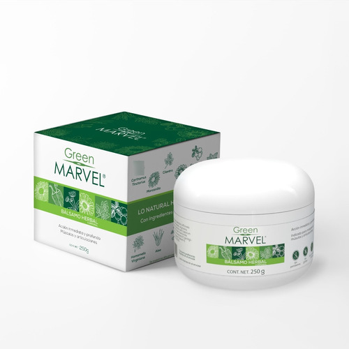  Green Marvel Crema Para Dolor Muscular 3 Pack