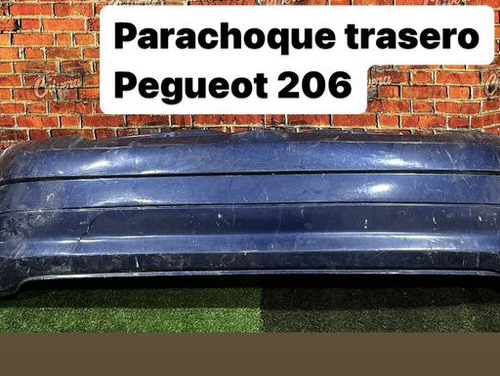 Parachoque Trasero Peugeot 206