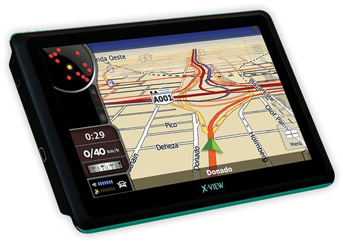 Gps X-view Navigator 7  Tv Mapas Camaras Radares Tv Digital