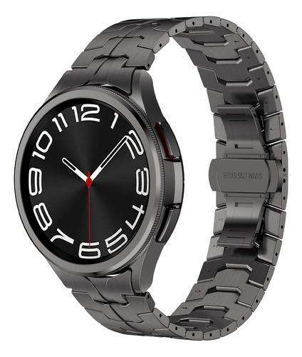 Correa Metálica Gris Para Samsung Galaxy Watch 5 Pro