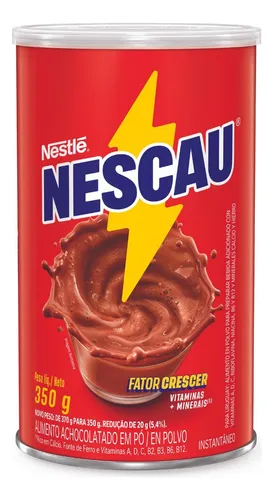 Achocolatado Em Pó Nescau Lata 350g