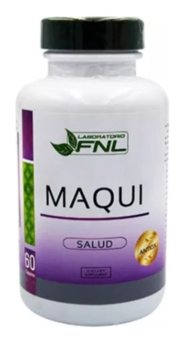 Maqui Natural Antioxidante Y Digestivo 60 Capsulas 