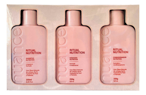Kit Ritual Nutrition Nuance Prof. Nutrição Profunda Box C/3