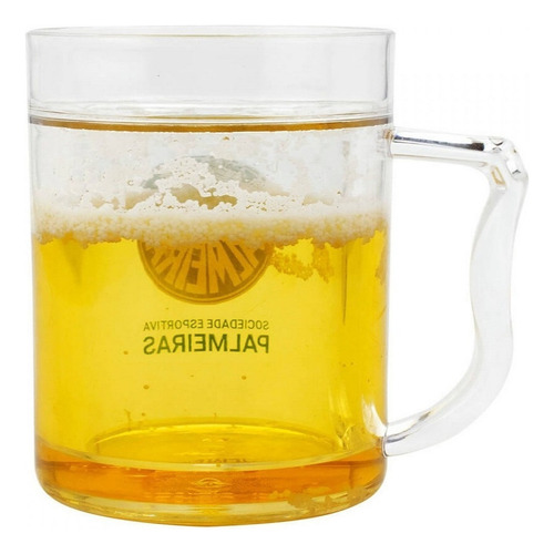 Caneca De Cerveja Time Palmeiras Licenciado 200 Ml