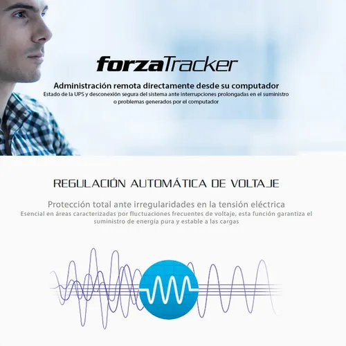 Ups Inteligente Forza Sl-1501ul 1500va/900w Softw Lcd Táctil