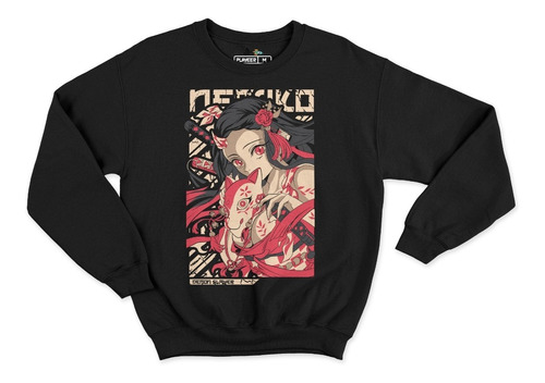 Pullover Sudadera Demon Slayer Kimetsu Yaiba Nezuko Poster P